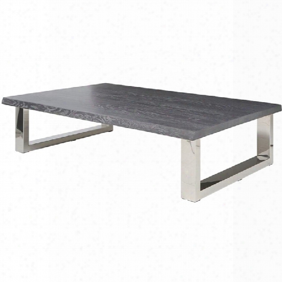 Nuevo Lyon Coffee Table In Oxidized Gray