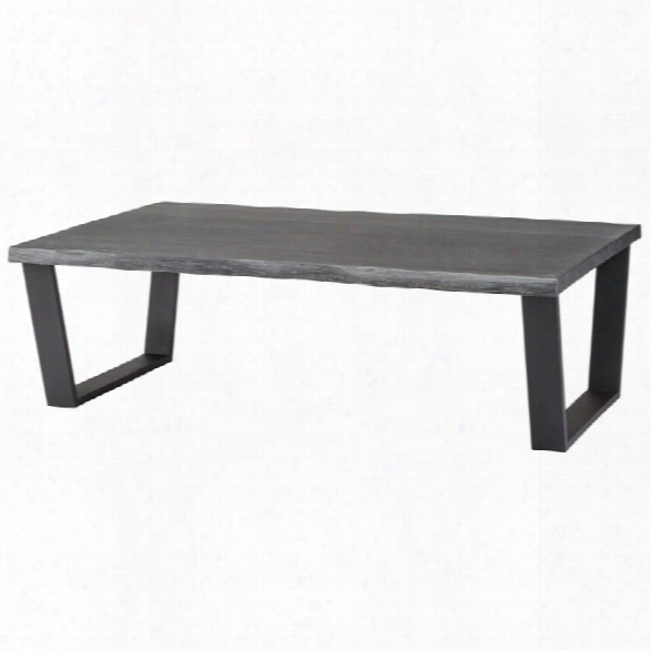 Nuevo Versailles Coffee Table In Oxidized Gray