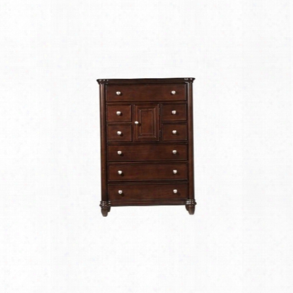 Picket House Furnishings Hamilton Chest In Warm Brown Cherry