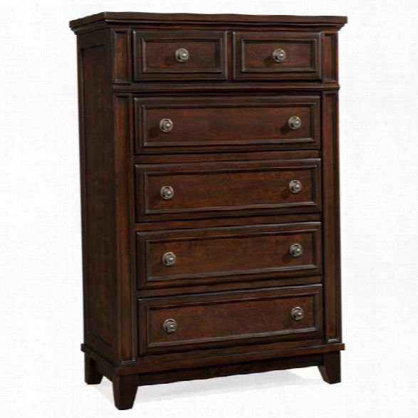 Picket House Furnishings Harland 6 Drawer Chest In Espresso