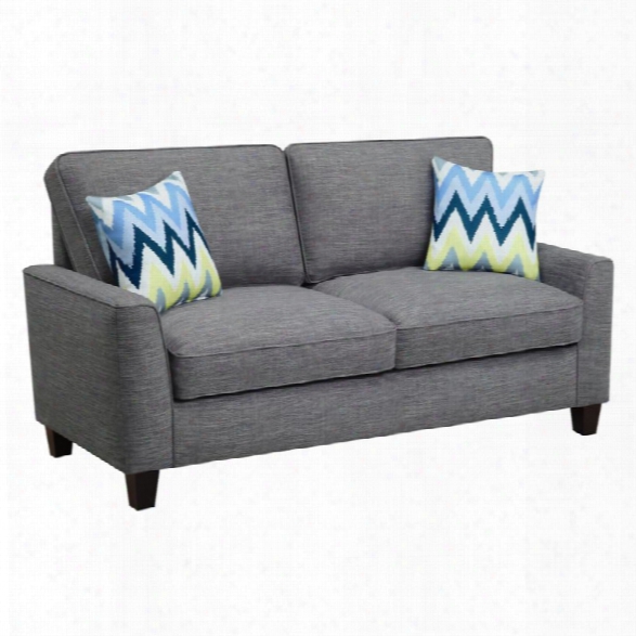 Serta At Home Astoria 78 Deep Seating Sofa In Light Gray