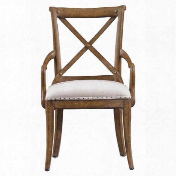 Stanley Furniture European Farmhouse Host Dining Chair In Terrain