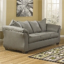 Flash Furniture Fabric Sofa in Cobblestone