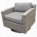 TKC Florence Patio Wicker Swivel Chair