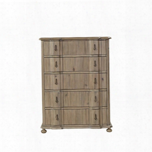 Universal Furniture Authenticity 5 Drawer Chest In Khaki