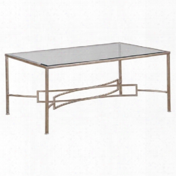 Uttermost Eilinora Silver Coffee Table