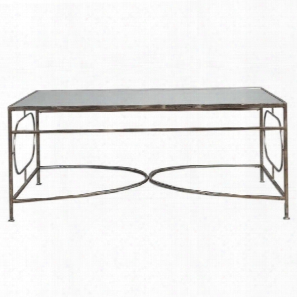 Uttermost Luano Silver Coffee Table