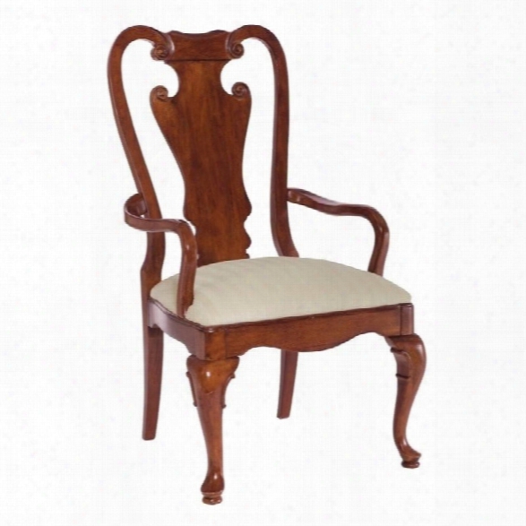 American Drew Cherry Grove Splat Back Dining Chair In Antique Cherry