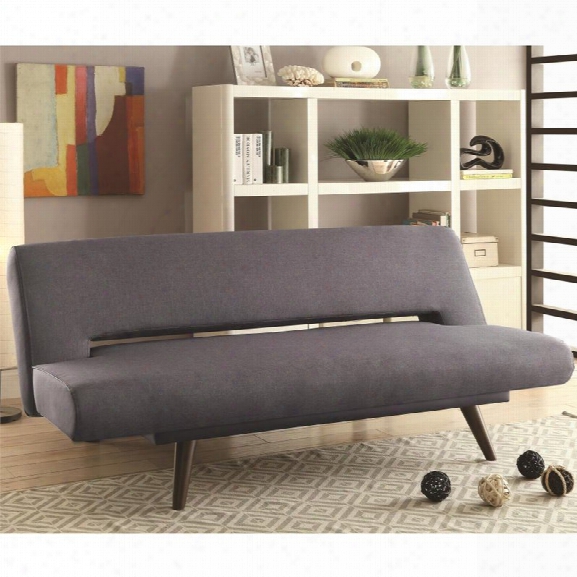 Coaster Convertible Sofa In Gray