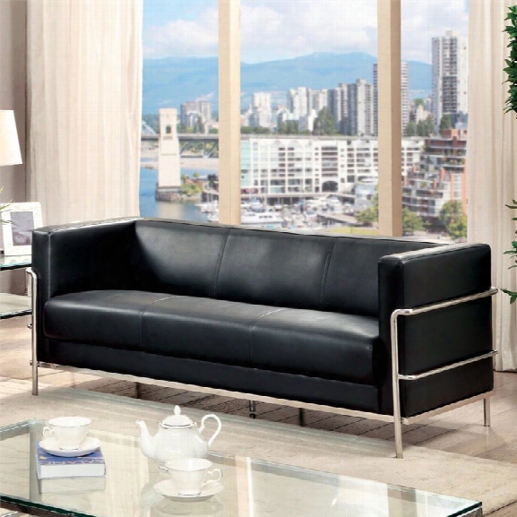 Furniture Of America Raylene Sofa In Black
