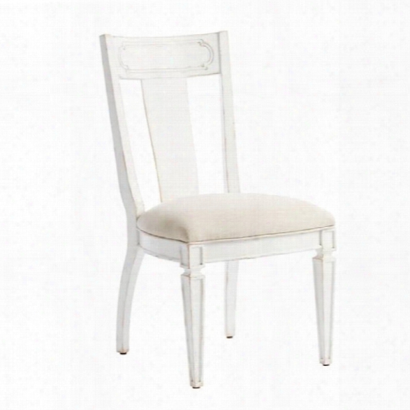 Juniper Dell Contemporary Side Chair In 17th Century White