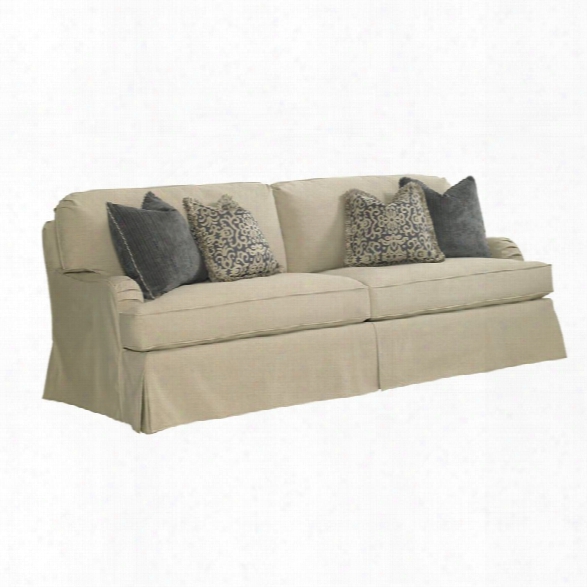 Lexington Coventry Hills Stowe Slipcover Sofa In Khaki