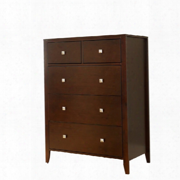 Ne Kids Pulse 5 Drawer Chest In Cherry