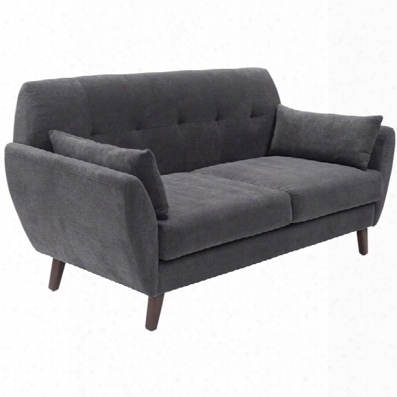 Serta At Home Artesia Sofa In Slate Gray