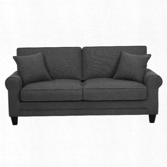 Serta At Home Copenhagen 78 Deep Seating Sofa In Gray