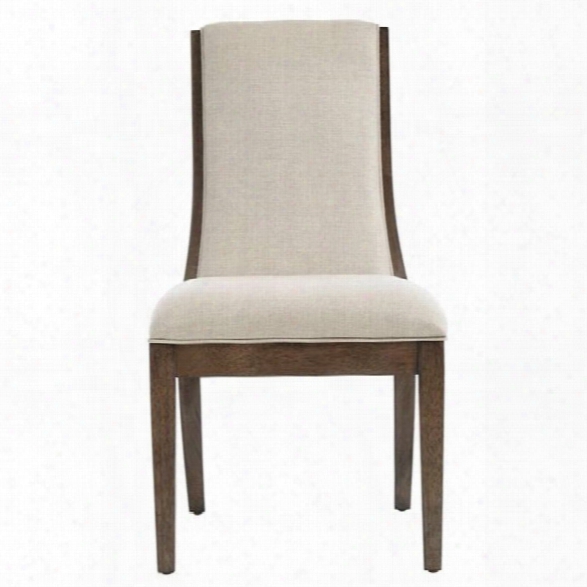 Stanley Furniture Panavista Madagascar Side Chair In Quicksilver