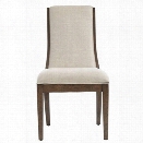 Stanley Furniture Panavista Madagascar Side Chair in Quicksilver