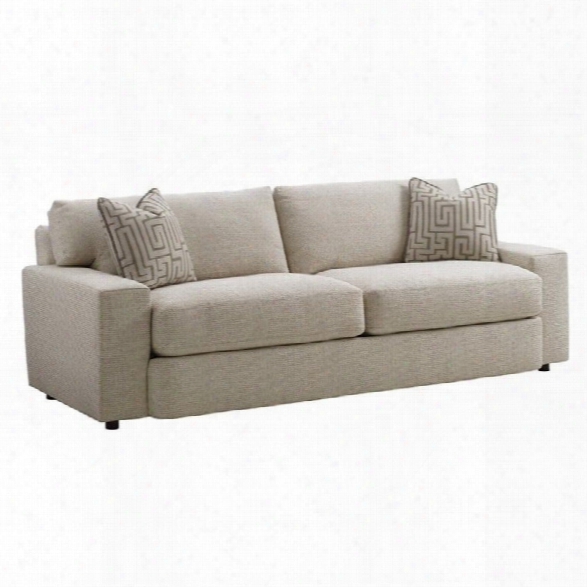 Tommy Bahama Island Fusion Sakura Fabric Sofa In White