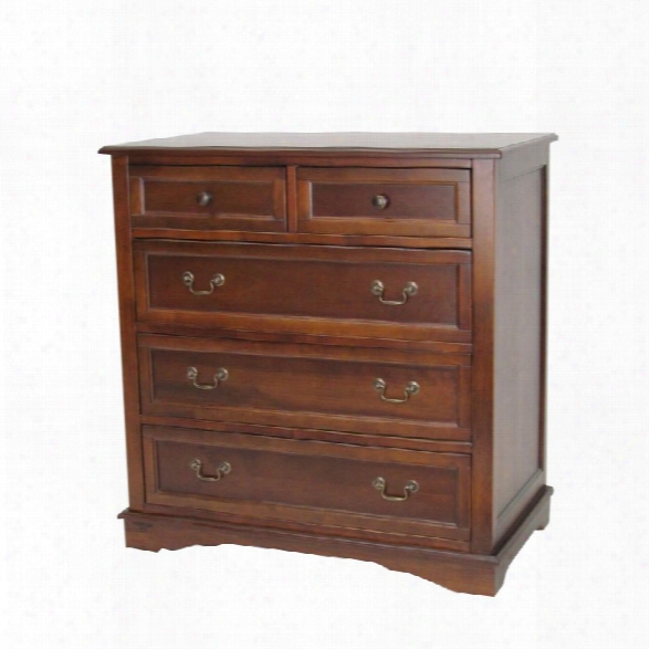 Wayborn 5 Drawer Chest In Brown