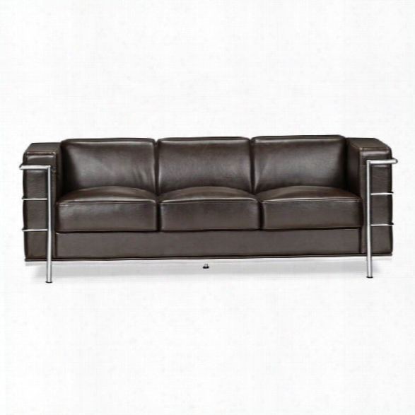 Zuo Fortress Sofa In Espresso