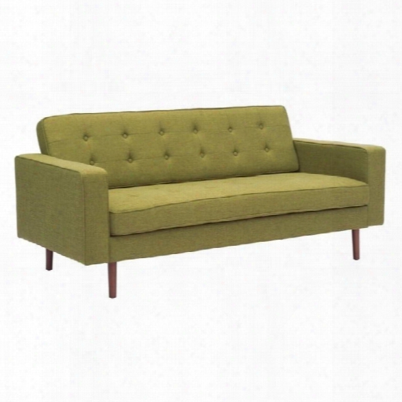 Zuo Puget Fabric Sofa In Green