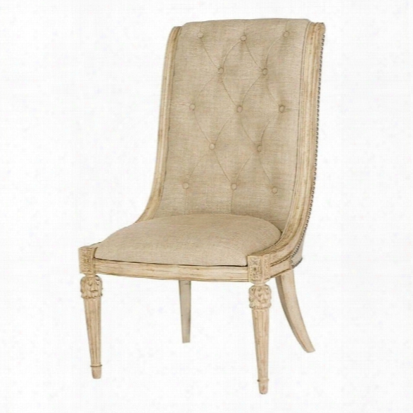 American Drew Jessica Mcclintock The Boutique Side Chair In White