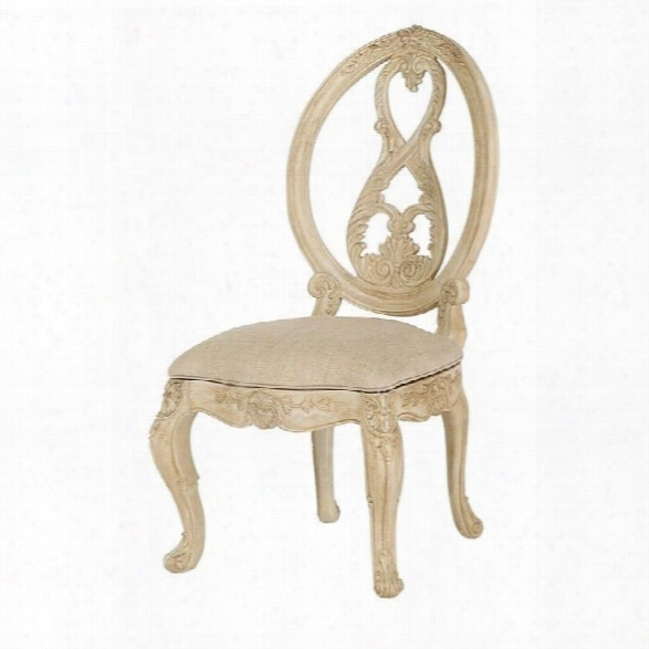 American Drew The Boutique Dining Chair In White Veil