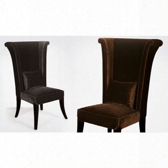 Armen Living Mad Hatterparsons Dining Chair In Black