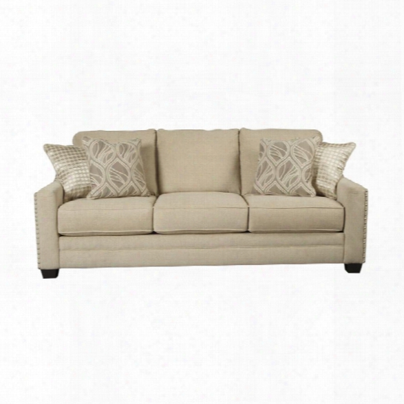 Ashley Mauricio Sofa In Linen