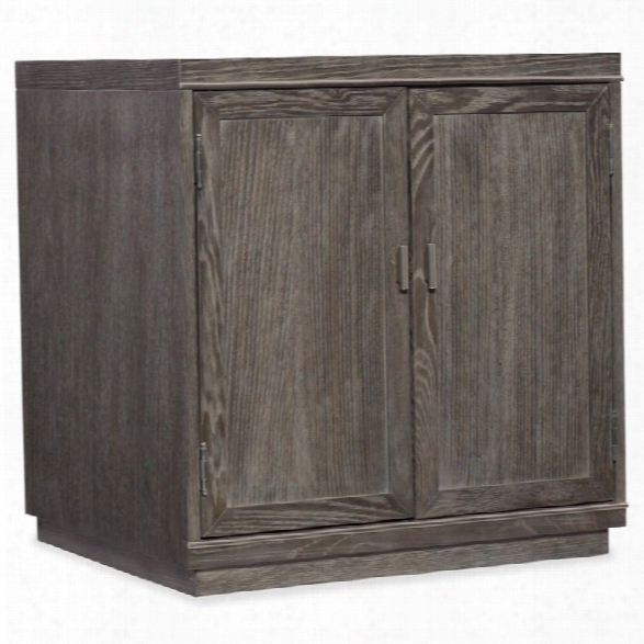 Hooker Furniture House Blend 2 Door Storage Cabinet In Gray