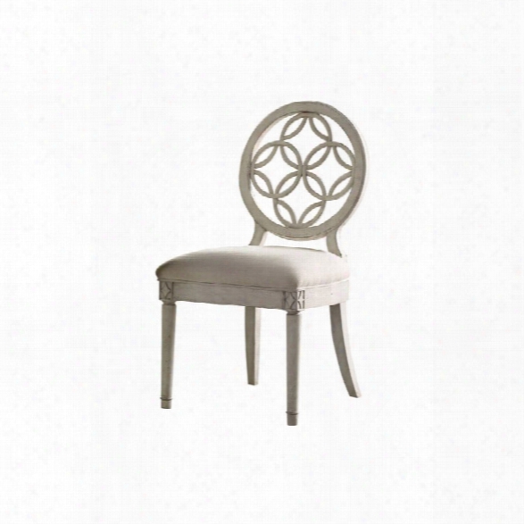 Hooker Furniture Melange Brynlee Dining Chair Distressed White