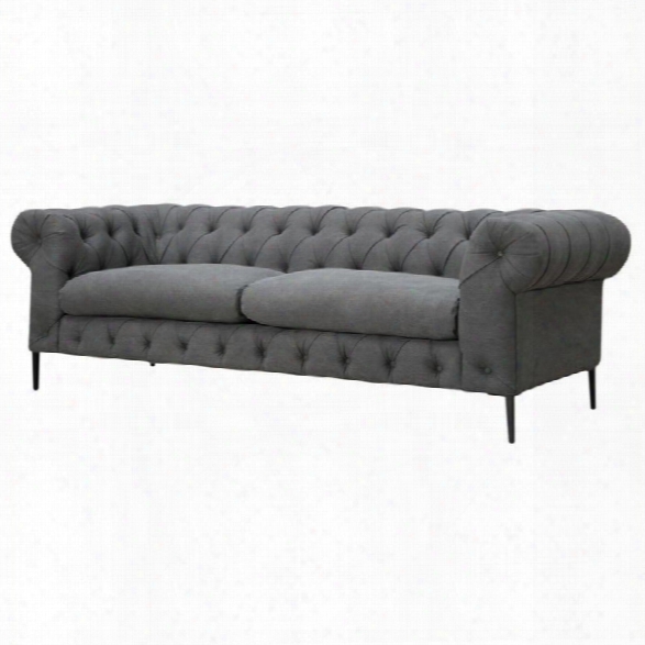 Moe's Canal Sofa In Gray