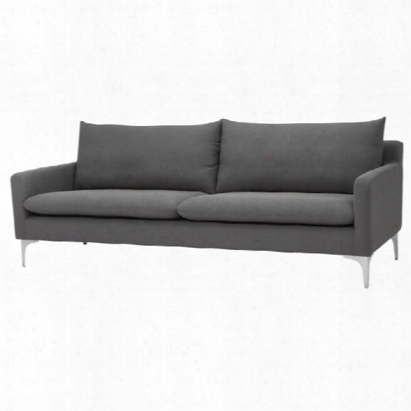 Nuevo Anders Sofa In Slate Gray