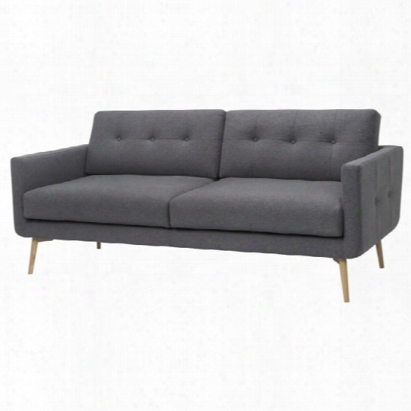 Nuevo Ingrid Sofa In Shale Gray