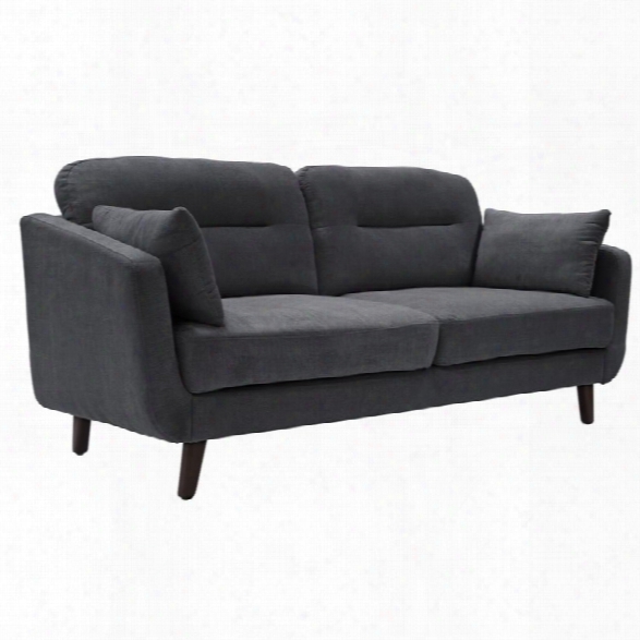 Serta At Home Sierra Sofa In Slate Gray