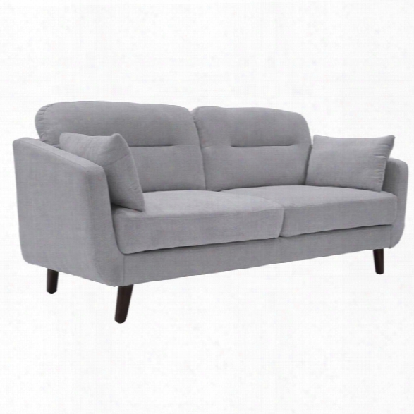 Serta At Home Sierra Sofa In Smoke Gray