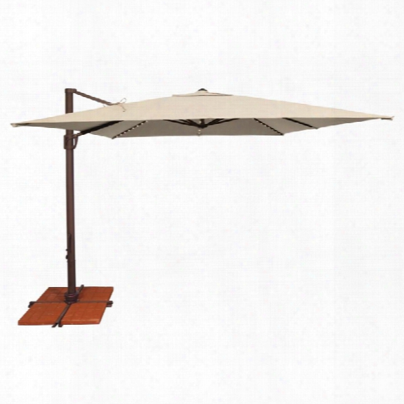 Simplyshade Bali Pro Patio Umbrella In Antique Beige