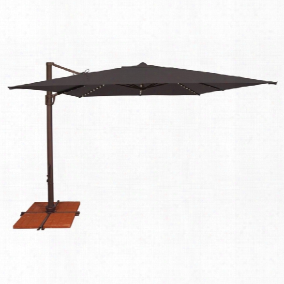 Simplyshade Bali Pro Patio Umbrella In Black