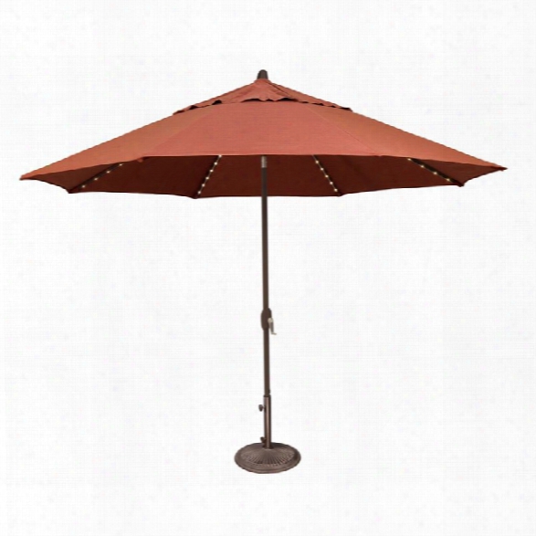 Simplyshade Lanai Pro Patio Umbrella In Henna