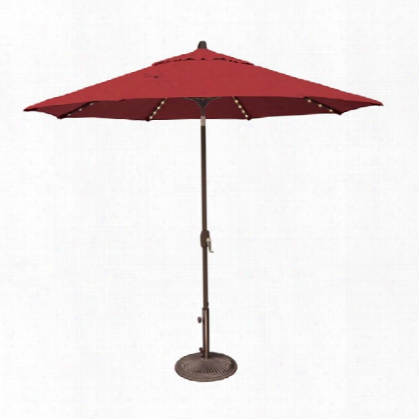 Simplyshade Lanai Pro Patio Umbrella In Jockey Red