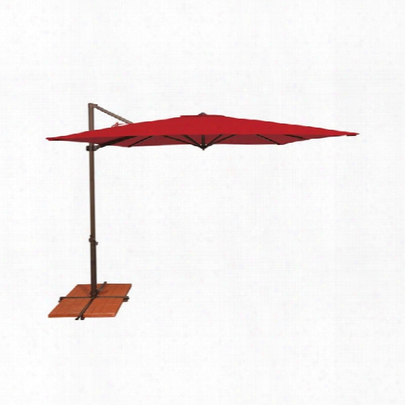 Simplyshade Skye Patio Umbrella In Jockey Red