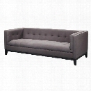 Moe's Pancini Sofa in Dark Gray