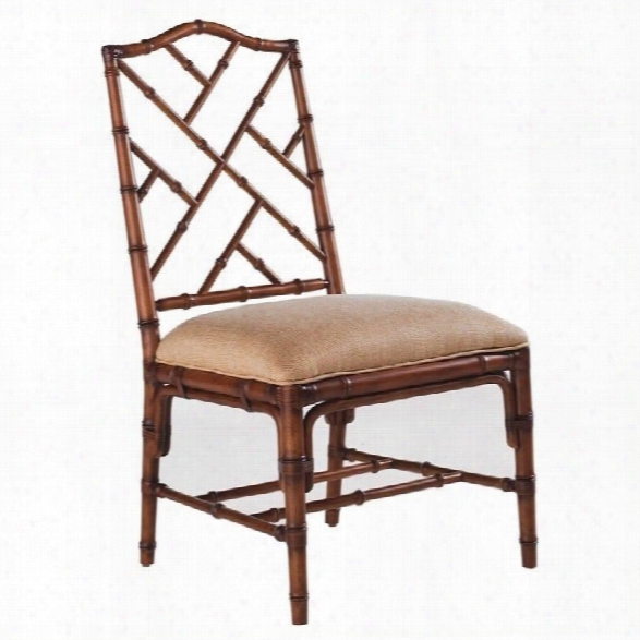 Tommy Bahama Home Island Estate Ceylon Fabric Dining Chair-plantation