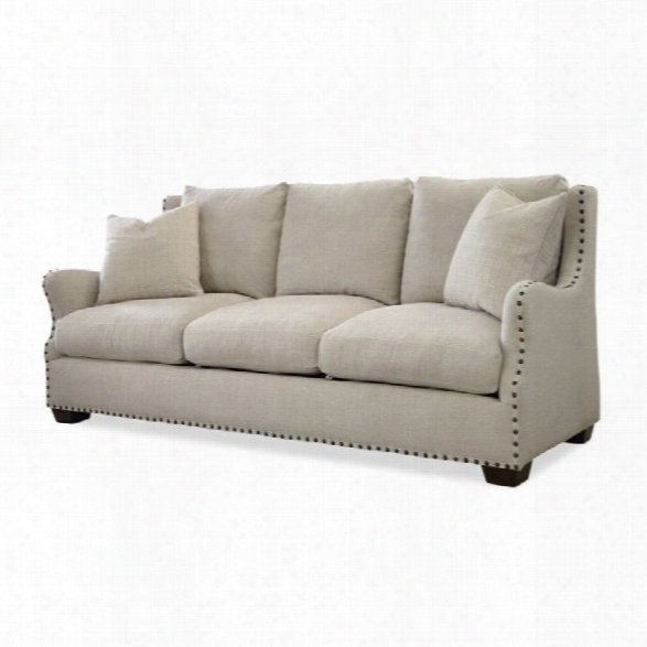 Universal Furniture Connor Upholstered Sofa In Linen