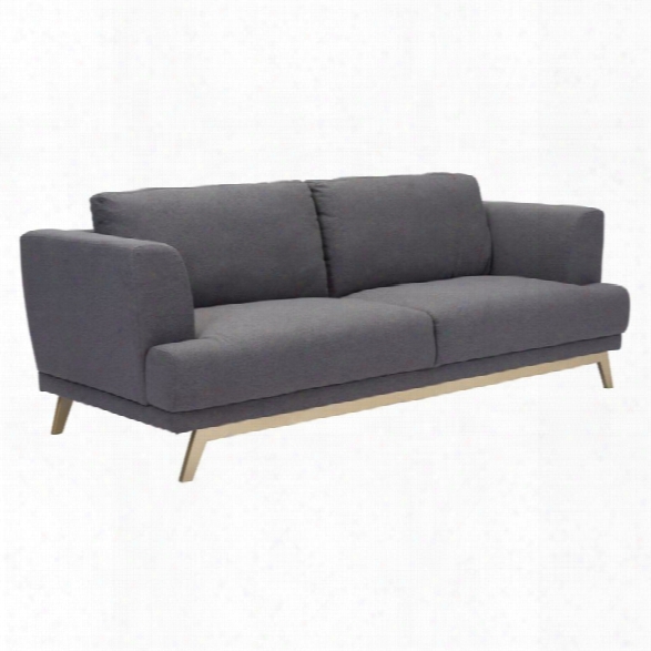 Zuo Surreptitious Sofa In Gray