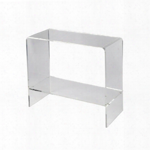Butler Specialty Loft Console Table In Clear Acrylic