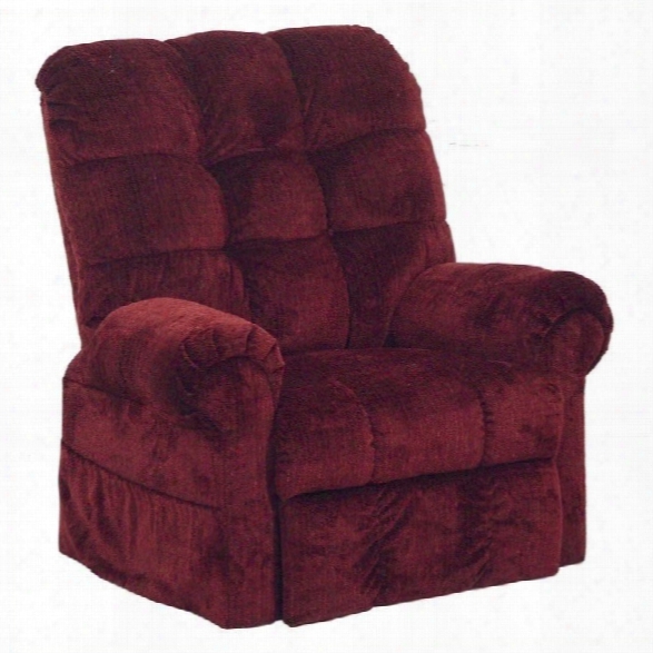 Catnapper Omni Power Lift Full Lay-out Chaise Recliner Chair In Chianti