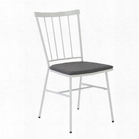 Eurostyle Rhaxma Dining Chair In Gray (set Of 4)