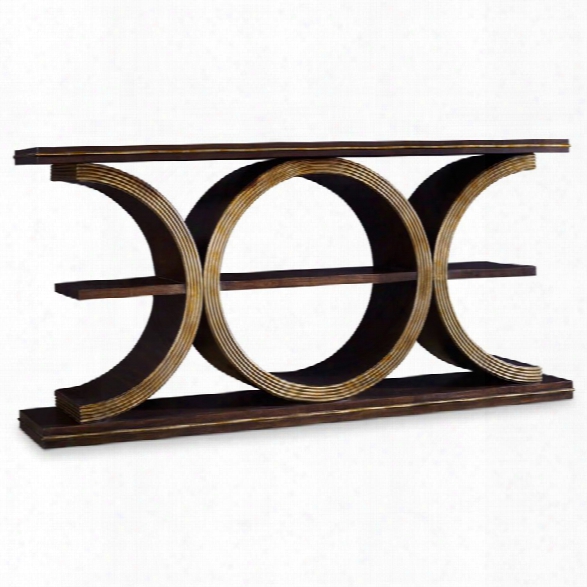 Hooker Furniture Melange Presidio Console Table In Gold