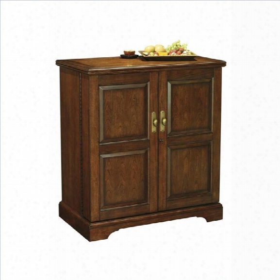 Howard Miller Lodi Wine And Bar Cabinet In Americana Cherry Finish